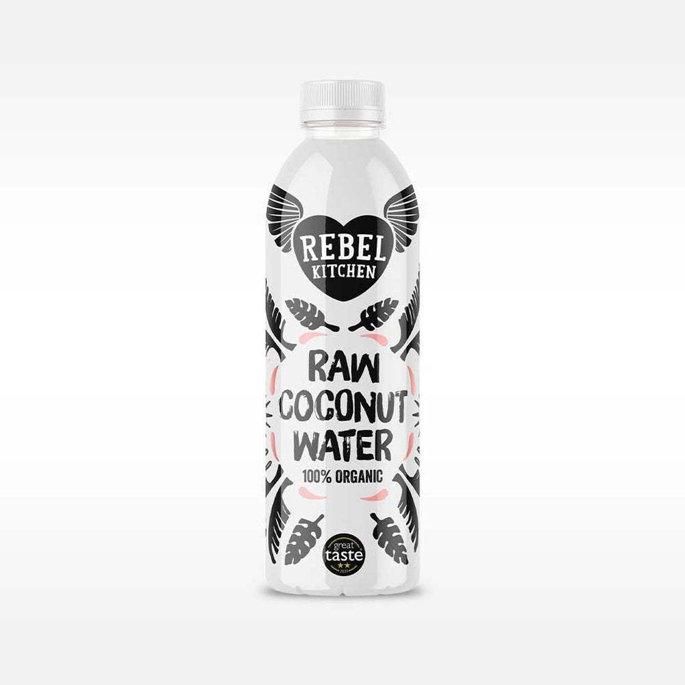 Rebel Kitchen Raw Organic Coconut Water (8 x 750ml)