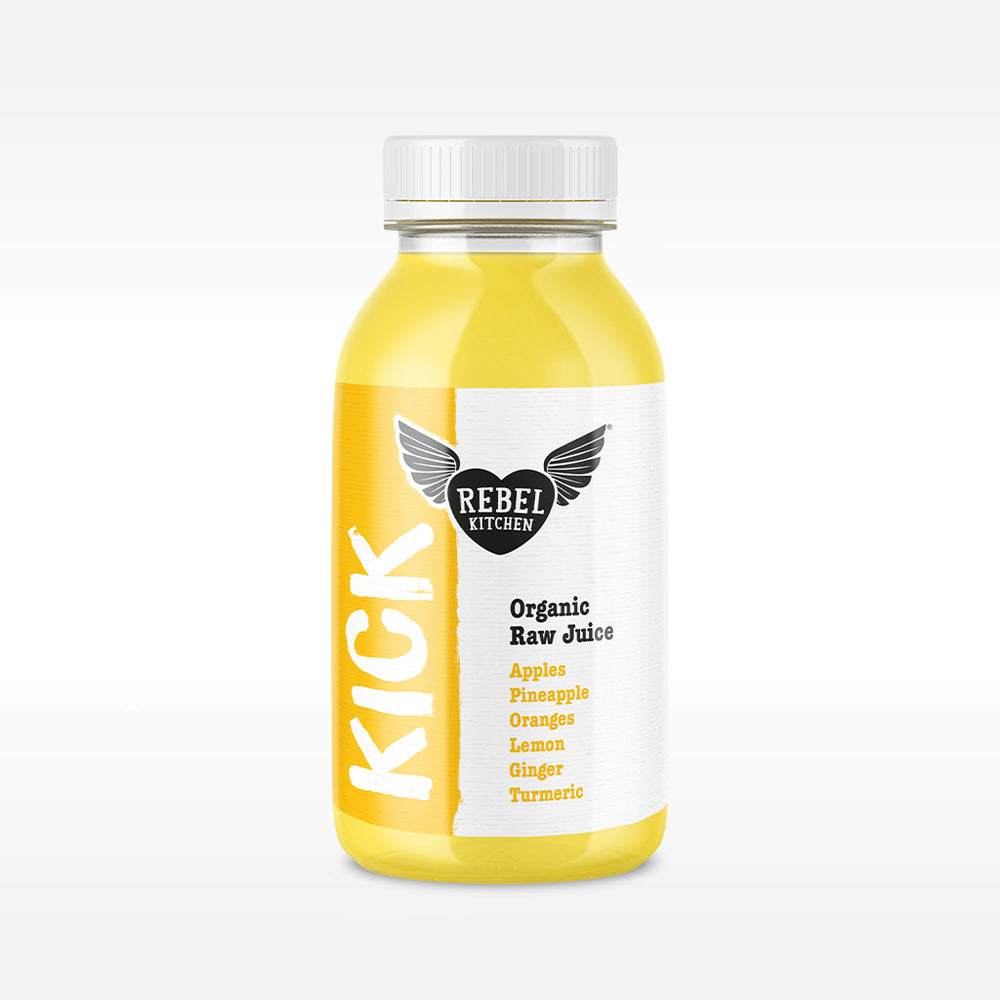 Kick Organic Raw Juice (12x250ml)